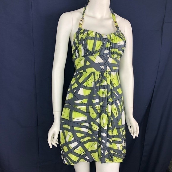 Marisa K Dresses & Skirts - 𝅺NEW-MARISA Kenson MKC Thick GoldChain Halter Dress